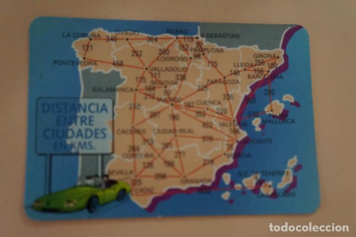 Coleccionismo Calendarios: CALENDARIO DE BOLSILLO DISTANCIA PROVINCIAS A&Ntilde;O 1996 MIRAR FOTO TRASERA LOTE 6