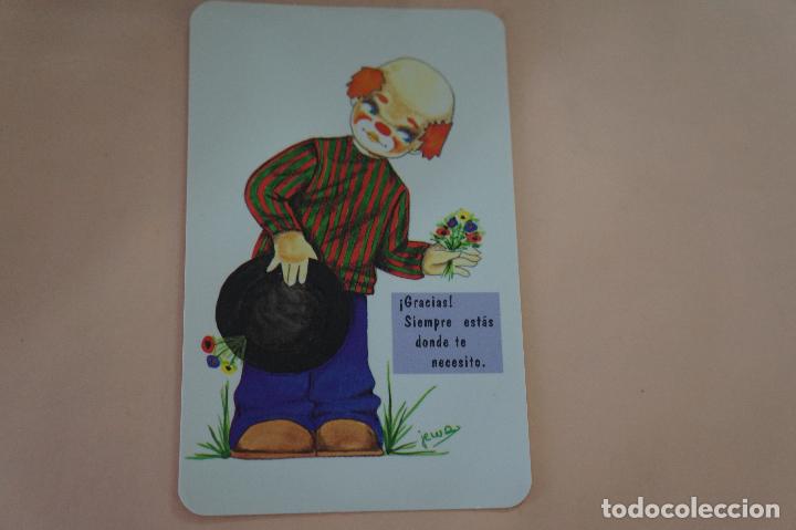 Coleccionismo Calendarios: CALENDARIO DE BOLSILLO PAYASO A&Ntilde;O 1996 MIRAR FOTO TRASERA LOTE 6