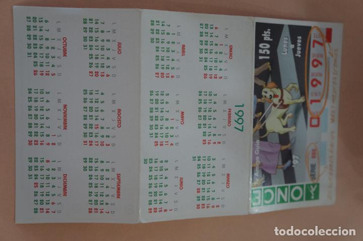 Colecionismo Calend&aacute;rios: CALENDARIO DE BOLSILLO ONCE A&Ntilde;O 1997 MIRAR FOTO TRASERA LOTE 6