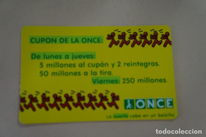 Colecionismo Calend&aacute;rios: CALENDARIO DE BOLSILLO CON PUBLICIDAD ONCE A&Ntilde;O 1998 MIRAR FOTO TRASERA LOTE 6