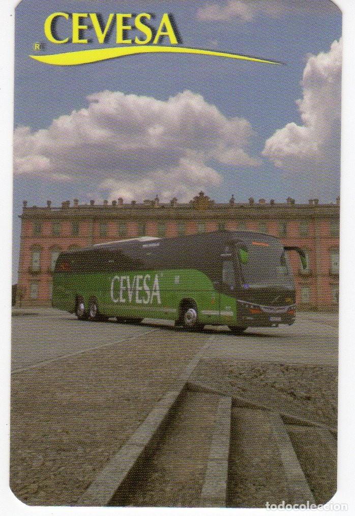 Coleccionismo calendarios: Calendario bolsillo - bus autobus autocares - CEVESA - A&ntilde;o 2014