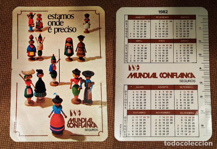 Coleccionismo calendarios: CALENDARIO EDITADO EN PORTUGAL - A&Ntilde;O 1982 - MUNDIAL CONFIAN&Ccedil;A