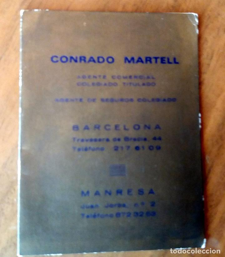 Collectionnisme Calendriers: CALENDARIO DE BOLSILLO - 1972/73 - PUBLICIDAD CONRADO MARTELL