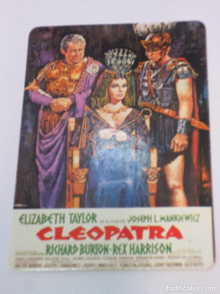 Coleccionismo Calendarios: CALENDARIO PELICULA CLEOPATRA A&Ntilde;O 1989