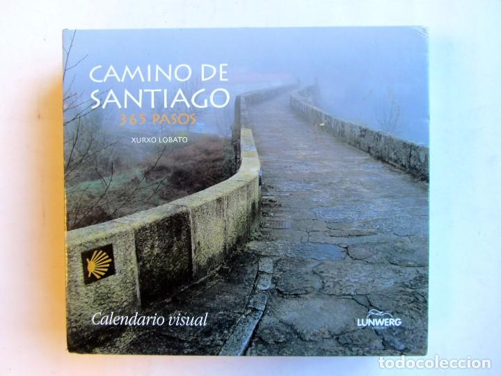 Coleccionismo calendarios: CAMINO DE SANTIAGO  365 PASOS   XURXO LOBATO   CALENDARIO VISUAL