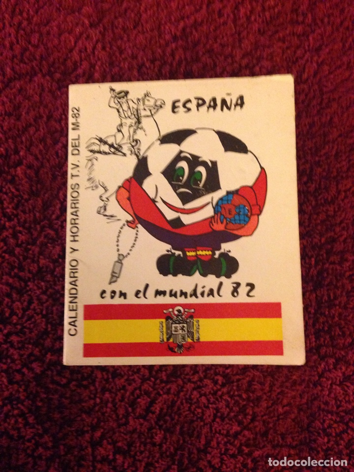 Coleccionismo calendarios: Almanaque/Calendario MUNDIAL/ESPA&Ntilde;A 1982,-