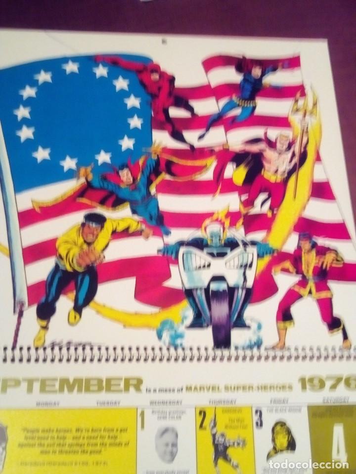 the mighty marvel bicentennial calendar usa año Comprar Calendarios