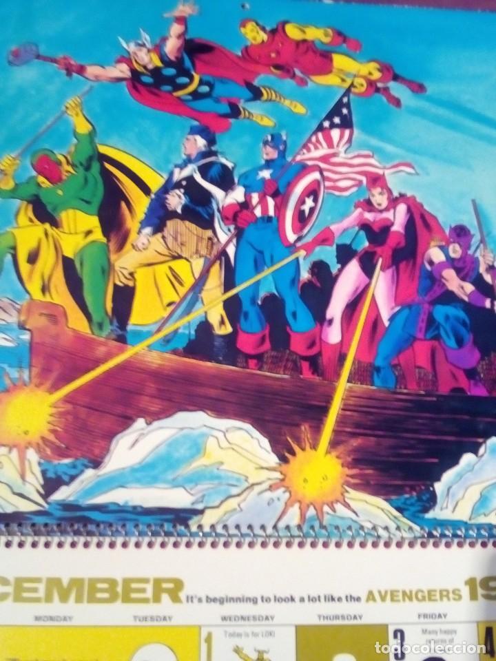 the mighty marvel bicentennial calendar usa año Comprar Calendarios