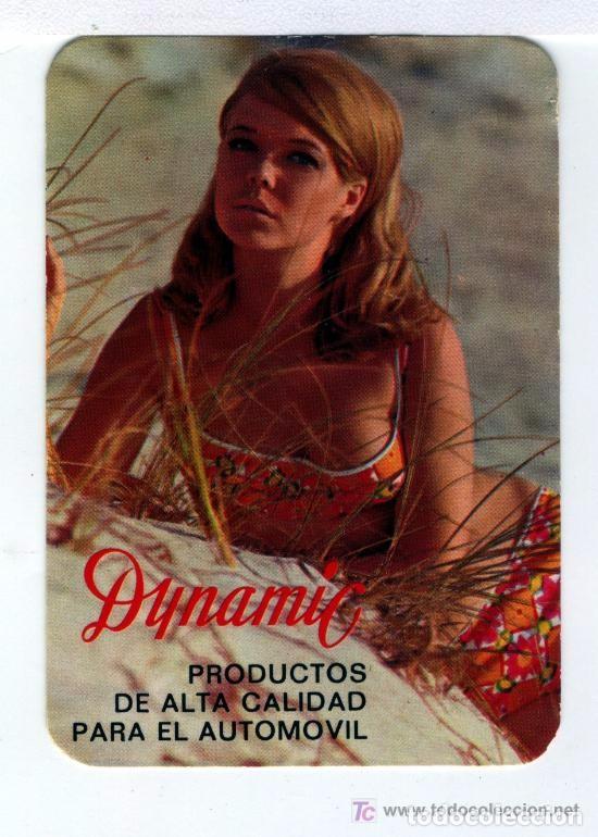 Sammeln von Kalendern: CALENDARIO DE BELLA SE&Ntilde;ORITA DE DYNAMIC PRODUCTOS DE ALTA CALIDAD PARA EL AUTOM&Oacute;VIL DEL A&Ntilde;O 1971