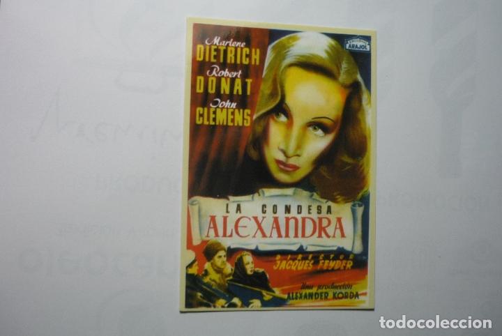 Coleccionismo Calendarios: calendario cine marlene dietrich -la condesa alexandra 2008