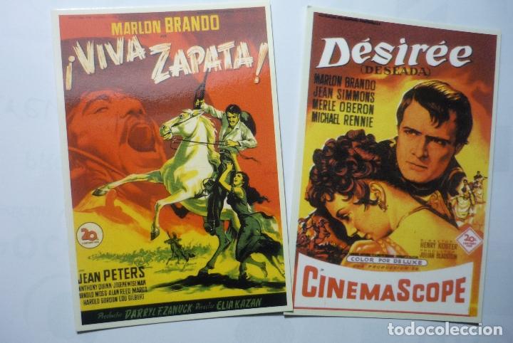 Coleccionismo Calendarios: lote calendarios cine peliculas marlon brando 2006 - viva zapata-desiree