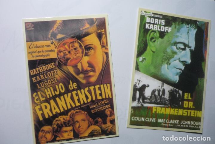 Coleccionismo Calendarios: lote calendarios terror 2007-2008 boris karloff-.frankenstein