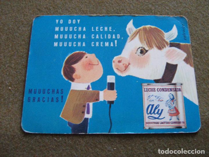 Coleccionismo Calendarios: CALENDARIO CON PUBLICIDAD DE LECHE CONDENSADA ALY DE 1968