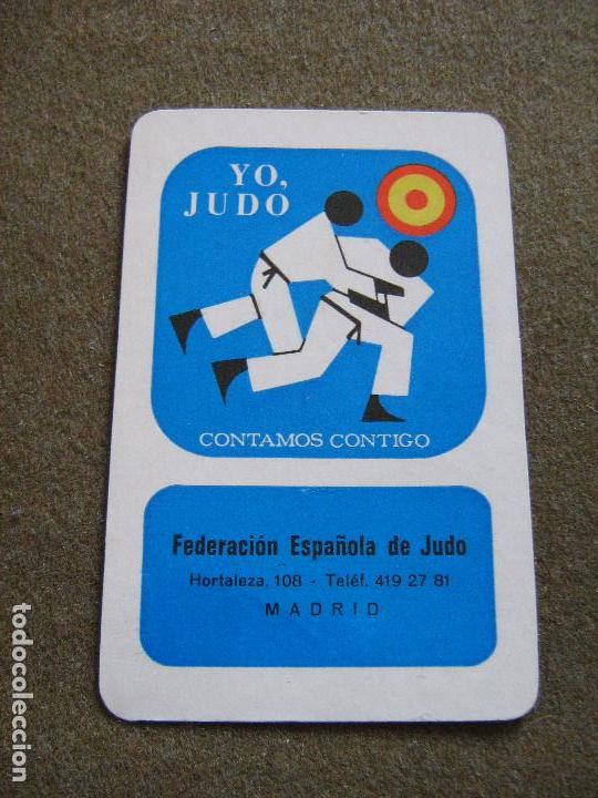 Coleccionismo Calendarios: CALENDARIO CONTAMOS CONTIGO - YO JUDO 1974
