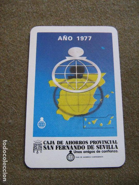 Coleccionismo Calendarios: CALENDARIO FOURNIER 1977 CAJA DE AHORROS PROVINCIAL SAN FERNANDO DE SEVILLA