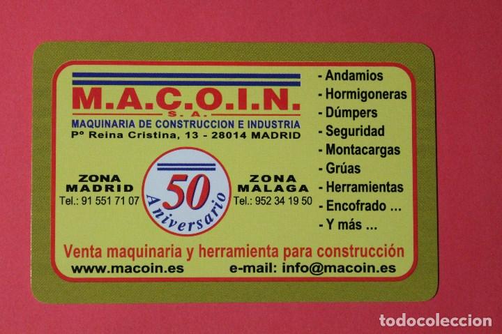 Coleccionismo calendarios: CALENDARIO FOURNIER. PERFECTO. A&Ntilde;O 2009. MACOIN. MADRID. MALAGA. 50 ANIVERSARIO.