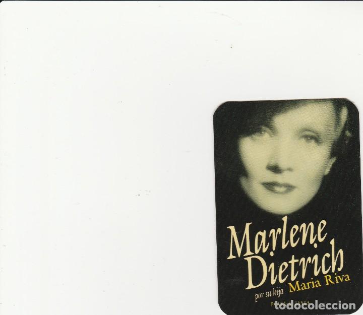 Coleccionismo Calendarios: CALENDARIO 1993 MARLENE DIETRICH POR SU HIJA MARIA RIVA PLAZA & JANES EDITORES