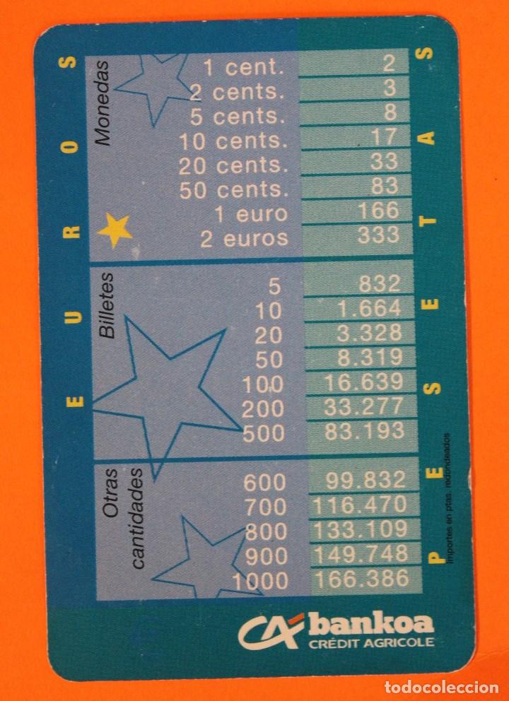 Coleccionismo calendarios: CALENDARIO FOURNIER. A&Ntilde;O 2002. BANKOA.  CREDIT AGRICOLE.