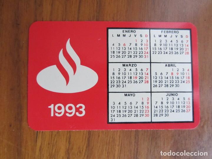 Collectionnisme Calendriers: CALENDARIO NO FOURNIER BANCO SANTANDER DEL 1993 BUENO