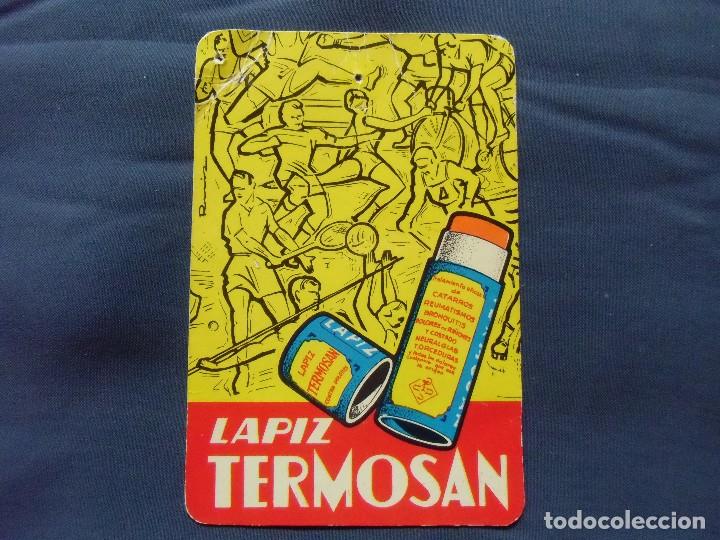 CALENDARIO LAPIZ TERMOSAN 1967.