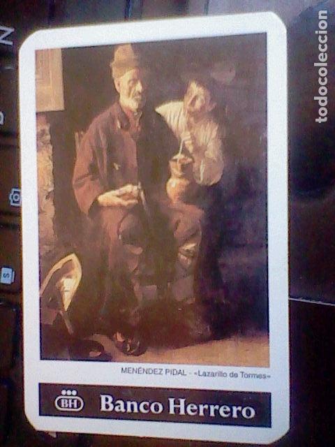 Coleccionismo Calendarios: CALENDARIO 1997 banco herrero  lazarillo tormes menendez pidal