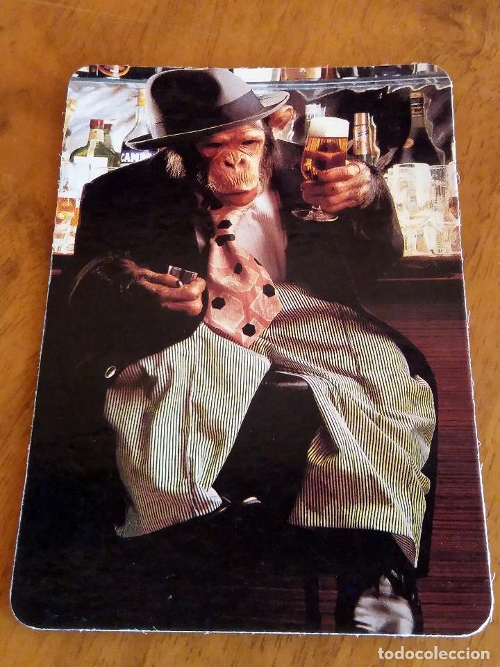 Collectionnisme Calendriers: CALENDARIO DE BOLSILLO - ANIMALES - MONOS - CON PUBLICIDAD (VER FOTO ADICIONAL) A&Ntilde;O 1995