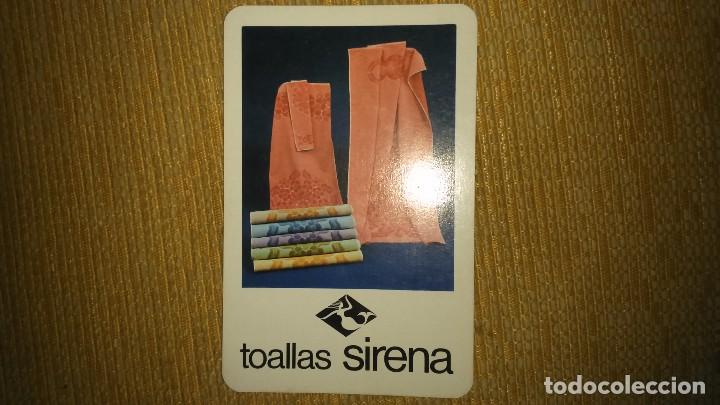 Collectionnisme Calendriers: Calendario de publicidad de heraclio fournier toallas sirena a&ntilde;o 1973