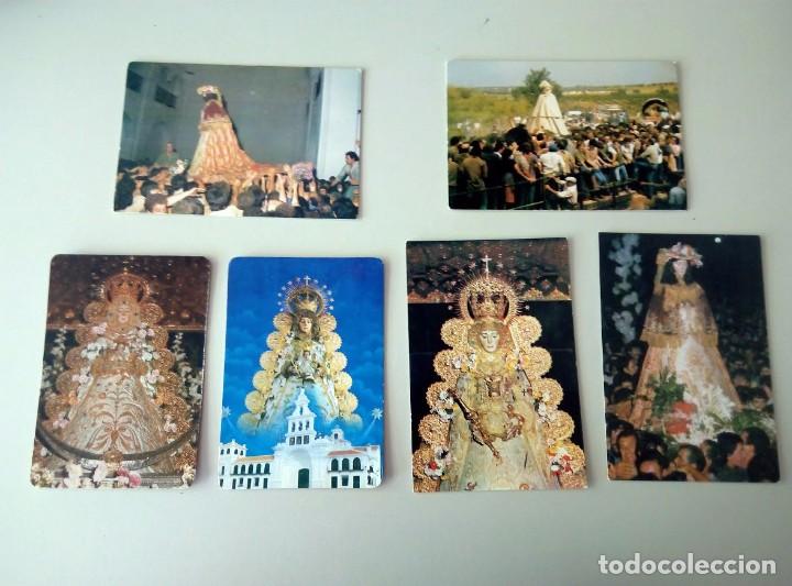 Coleccionismo calendarios: 6 CALENDARIOS DE BOLSILLO DE LA VIRGEN DEL ROC&Iacute;O - Foto 1