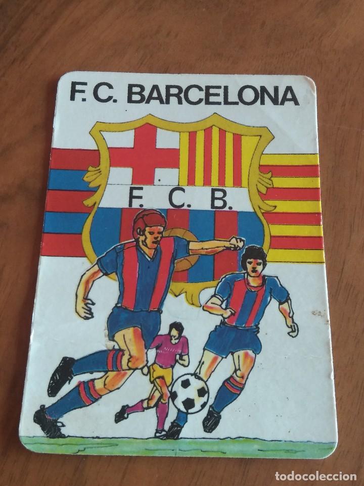Collectionnisme Calendriers: CALENDARIO - DEPORTES F&Uacute;TBOL - CON PUBLICIDAD (VER FOTO ADICIONAL) A&Ntilde;O 1988 F.C. BARCELONA