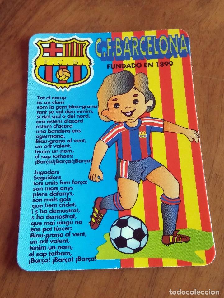 Colecionismo Calend&aacute;rios: CALENDARIO - DEPORTES F&Uacute;TBOL - CON PUBLICIDAD (VER FOTO ADICIONAL) A&Ntilde;O 1995 - F.C.BARCELONA