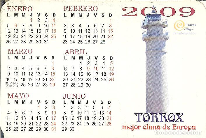 CALENDARIO PUBLICITARIO - 2009 - TORROX