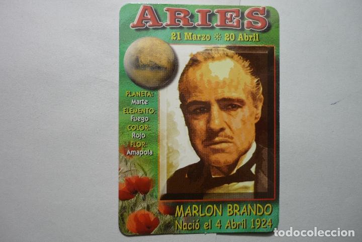 Coleccionismo Calendarios: calendario marlon brando -horoscopo 2008