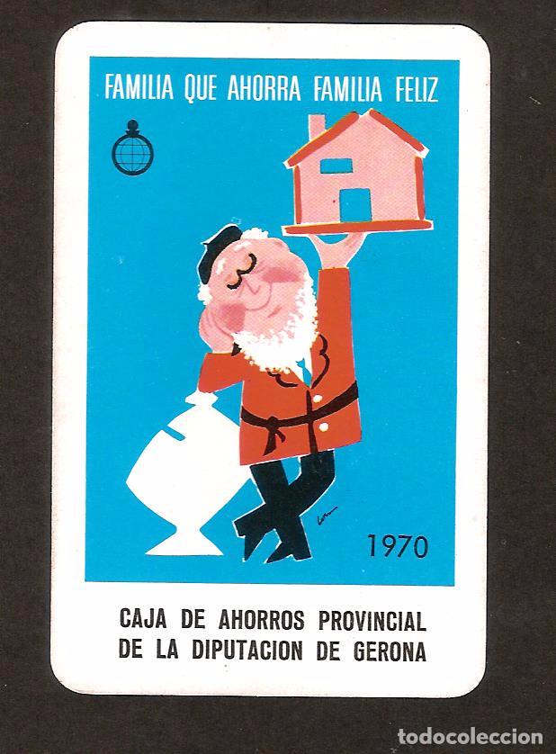 Collezionismo Calendari: CALENDARIO BOLSILLO FOURNIER. CAJA DE AHORROS PROVINCIAL DE LA DIPUTACION DE GERONA. A&Ntilde;O 1970.