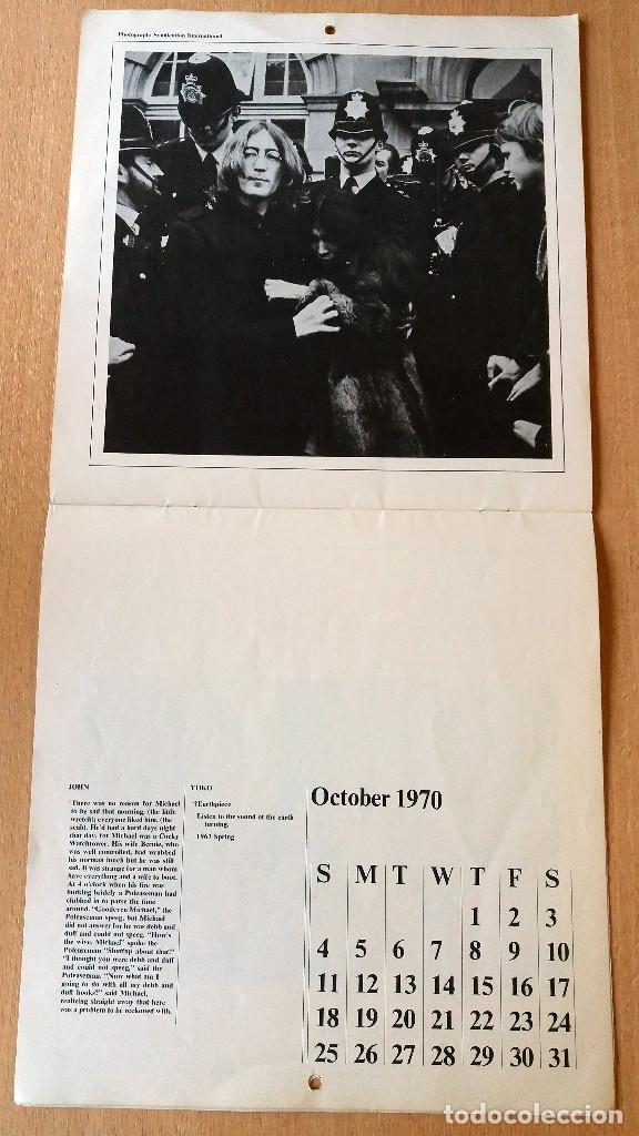 john lennon. john & yoko calendar vintage origi Comprar Calendarios