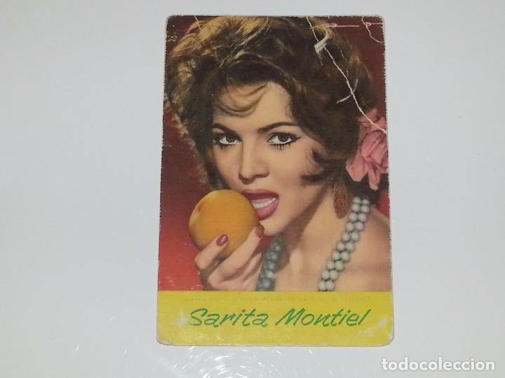 Coleccionismo calendarios: ANTIGUO CALENDARIO DE BOLSILLO SARA MONTIEL SARITA MONTIEL SERIE 14 A&Ntilde;O 1965