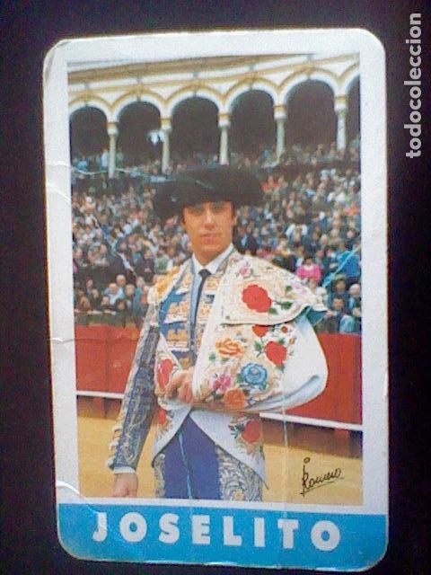 Coleccionismo Calendarios: calendario no fournier 1990 toros tauromaquia  joselito muy sobado