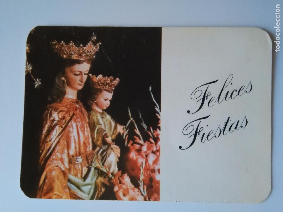 Coleccionismo calendarios: antiguo calendario de bolsillo - virgen maria auxiliadora ni&ntilde;o jesus religioso