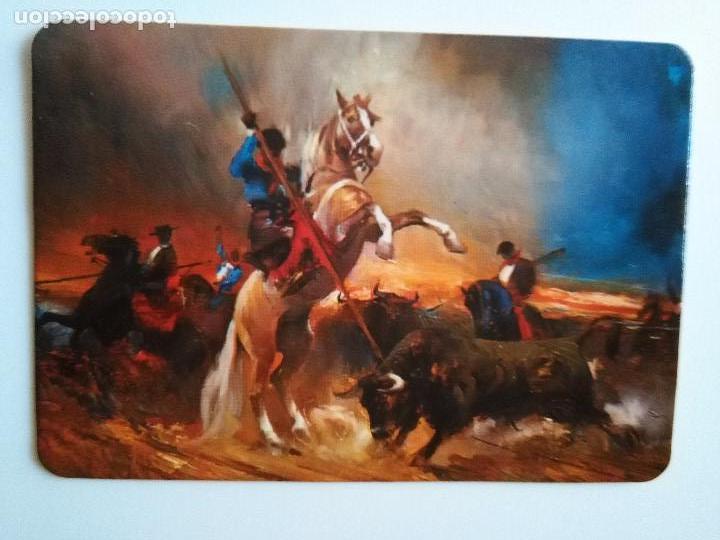 Collectables Calendars: antiguo calendario de bolsillo - publicidad puerto real cadiz - caballo toro tauromaquia