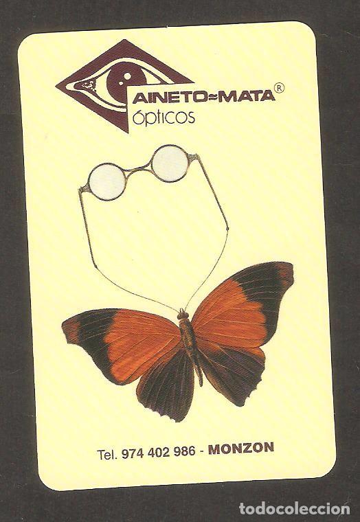Coleccionismo Calendarios: CALENDARIO BOLSILLO PUBLICITARIO A&Ntilde;O 2007 &Oacute;PTICAS - ANETO-MATA &Oacute;PTICOS - MARIPOSA