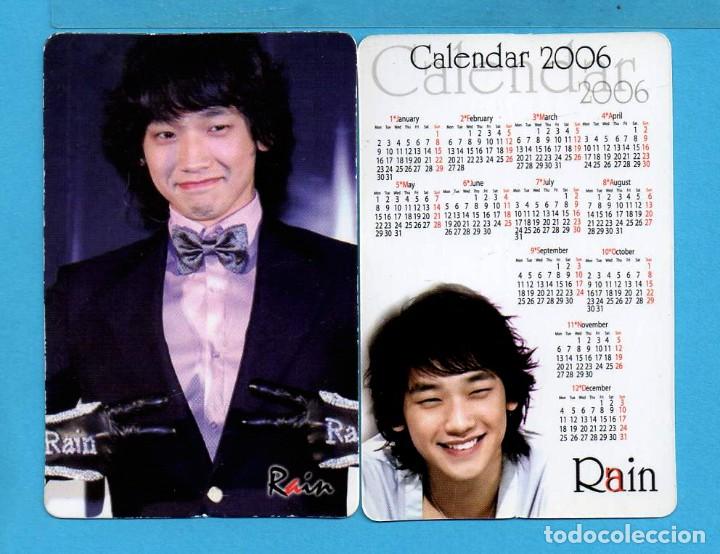 Collectionnisme Calendriers: Bonito calendario extranjero de tema cine Rain  del a&ntilde;o 2006 ver bien la foto