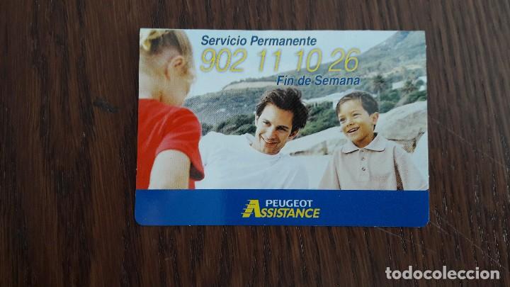 Coleccionismo Calendarios: calendario de publicidad peugeot assistance a&ntilde;o 2005