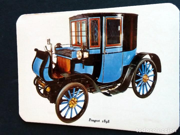 Coleccionismo Calendarios: CALENDARIO - COCHES ANTIGUOS - PEUGEOT 1898 - SIN PUBLICIDAD (VER FOTO ADICIONAL) A&Ntilde;O 1973