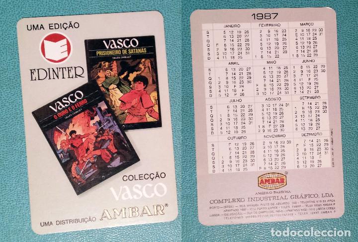 Coleccionismo Calendarios: CALENDARIO EDITADO EN PORTUGAL - 1987 - AMBAR