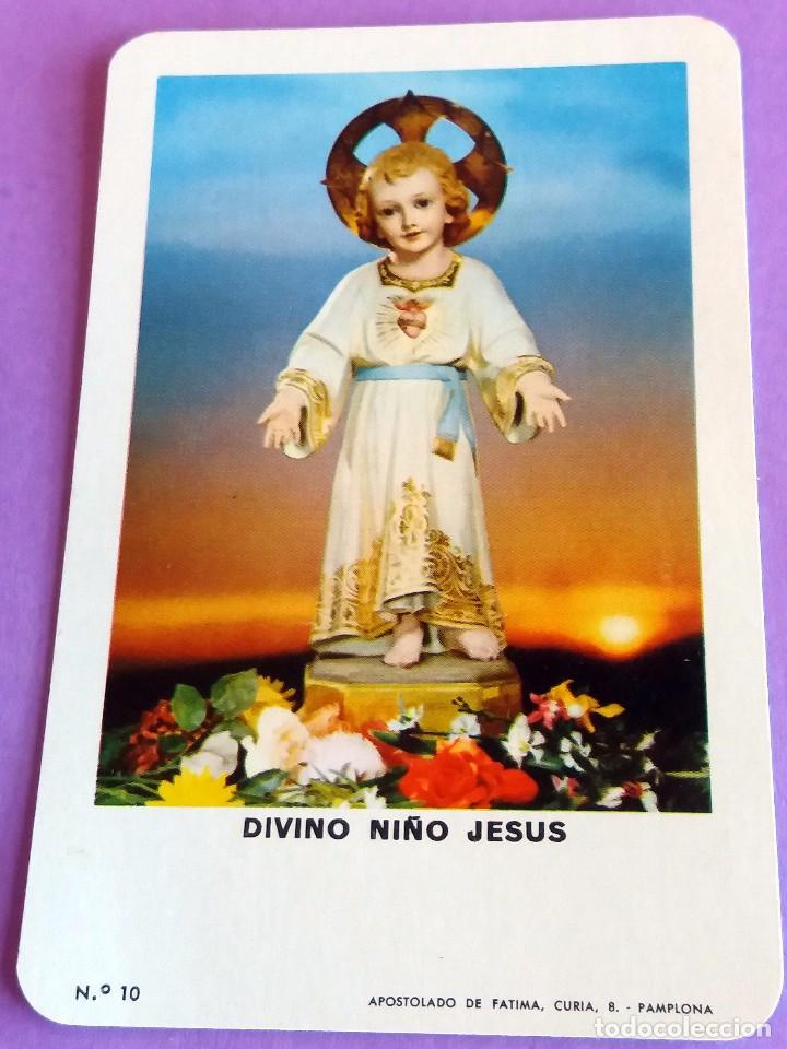 Coleccionismo Calendarios: CALENDARIO - H. FOURNIER - A&Ntilde;O 1973 - DIVINO NI&Ntilde;O JESUS N&ordm; 10 (VER FOTO ADICIONAL)