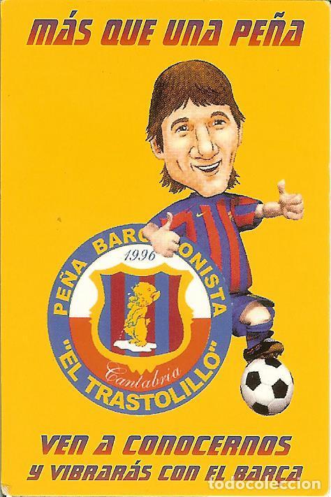 Coleccionismo Calendarios: CALENDARIO PUBLICITARIO - 2009 - PE&Ntilde;A BARCELONISTA EL TRASTOLILLO - F.C. BARCELONA