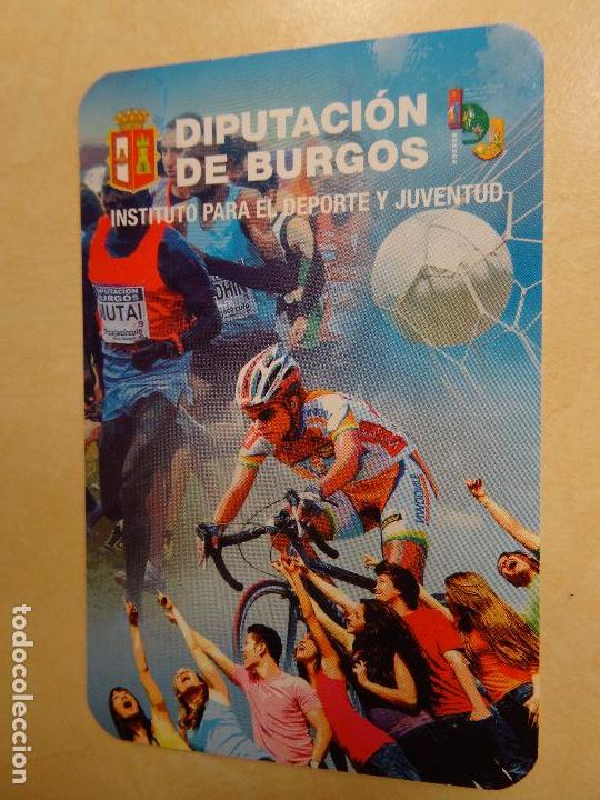 Coleccionismo calendarios: CALENDARIO BOLSILLO SERIE 2015 (BURGOS - INSTITUTO DEPORTE Y JUVENTUD - CICLISMO) NUEVO