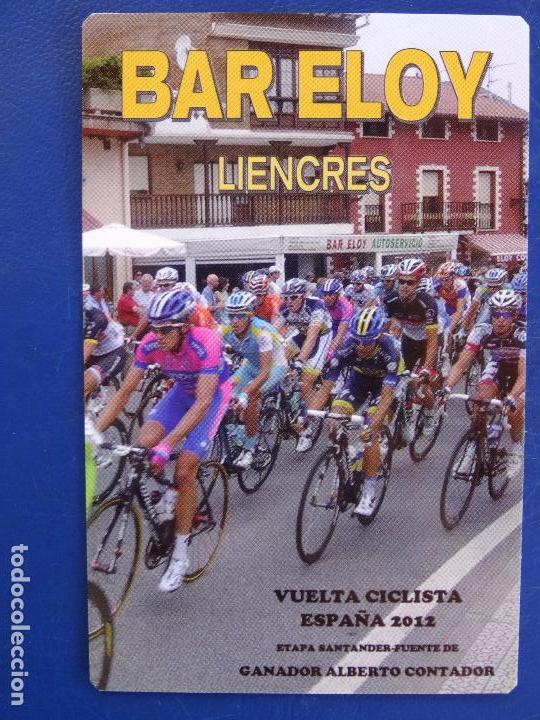 Coleccionismo calendarios: CALENDARIO BOLSILLO DEPORTE 2013 (CICLISMO. ETAPA VUELTA A ESPA&Ntilde;A -PUBLI CANTABRIA) NUEVO