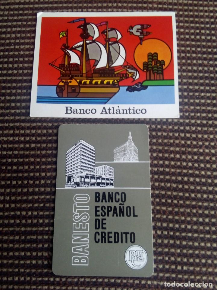 Coleccionismo Calendarios: calendario 1980 banco atlantico y banesto fournier