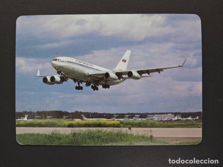 Collezionismo Calendari: CALENDARIO BOLSILLO - A&Ntilde;O 1994 - AEROFLOT COMPA&Ntilde;&Iacute;A A&Eacute;REA - AVI&Oacute;N AVIONES