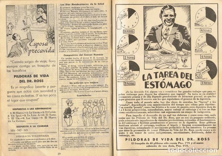 Coleccionismo calendarios: ALMANAQUE DE ROSS 1936 - Foto 3